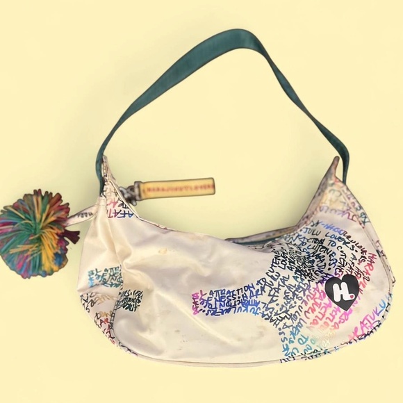 Vintage Y2k Harajuku Lovers Bag < 3 - Picture 1 of 7